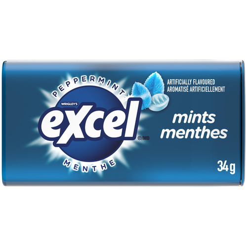 Buy Excel Peppermint Flavoured Mints 34g 1 EA | Foodland