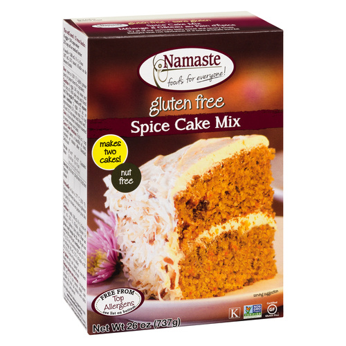 Namaste Foods Gluten Free Spice Cake Mix - 26oz Bags (Pack Of 3)