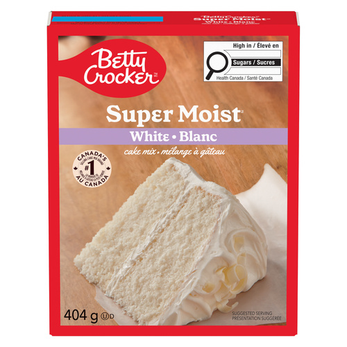 Buy Betty Crocker Cake Mix Super Moist White 404 g | Safeway