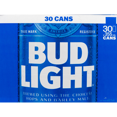 Buy Bud Light Beer 4% Alcohol 30 x 355 ml (cans) | Safeway Canada