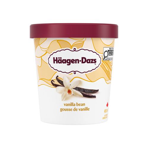 Buy Häagen-Dazs Ice Cream Vanilla Bean 450 ml | Foodland