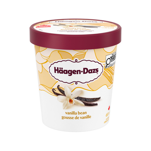Buy Häagen-Dazs Ice Cream Vanilla Bean 450 ml | Foodland
