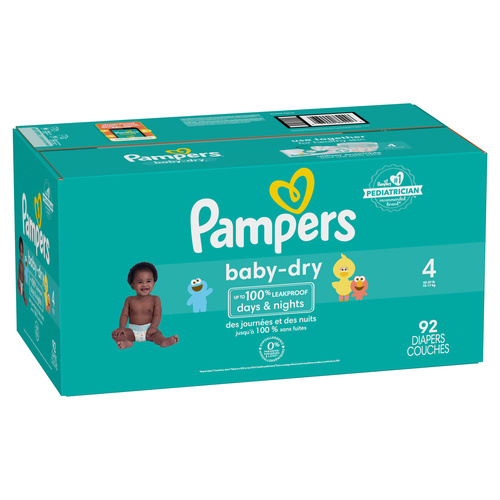 Buy Pampers Baby Dry Diapers Size 92 Count Sobeys