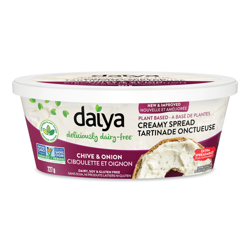 Buy Daiya Dairy-Free Vegan Creamy Spread Chive And Onion 227 g