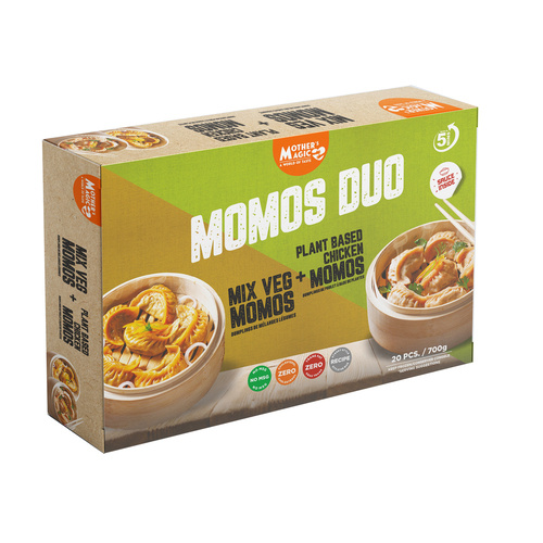 Buy Mother's Magic Momos Duo Mixed Veg & Plant-Based Chicken 700 g