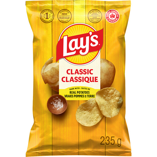 Buy Lay's Potato Chips Classic 235 g | IGA