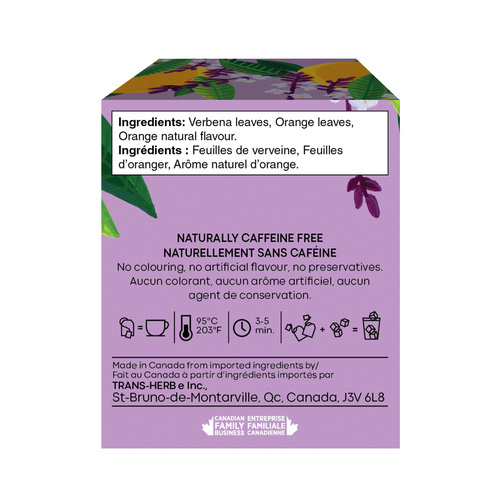 Buy S Sens Herbal Tea Bags Verbena And Orange 10 EA | IGA