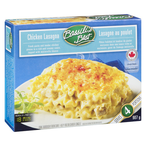Buy Bassili's Best with Sauce Frozen Chicken Lasagna 907 g