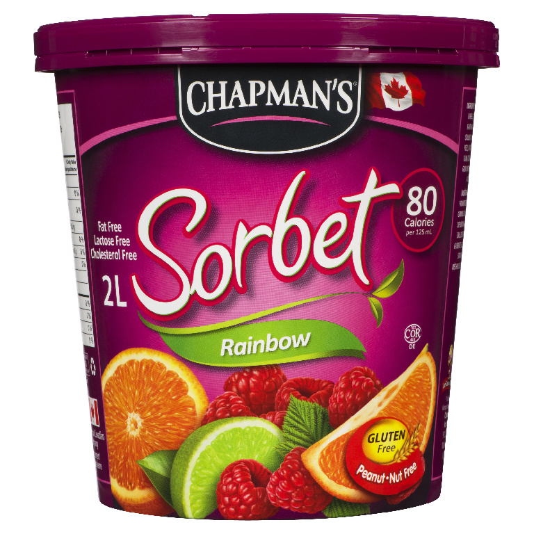 Buy Chapman's Lactose-Free Sorbet Rainbow 2 L | Sobeys Inc.