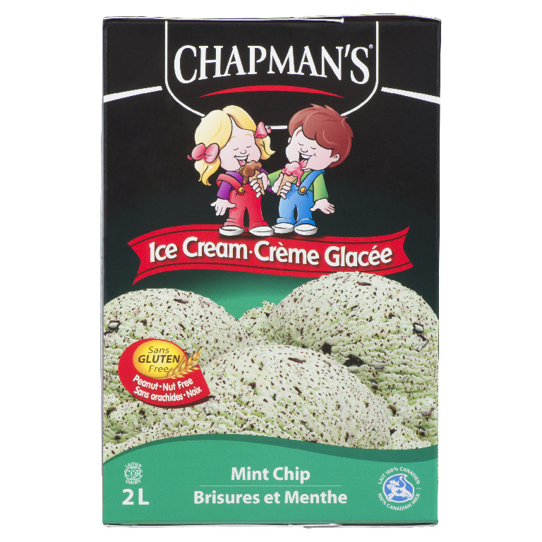 Buy Chapman's Gluten-Free Ice Cream Mint Chip 2 L | Thrifty Foods