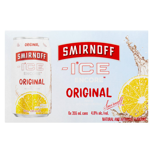 Buy Smirnoff Ice Encore Alcoholic Premium Malt 4.8% Alcohol