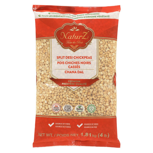 Chana Dal - Chickpeas Peeled Split Organic 500 G