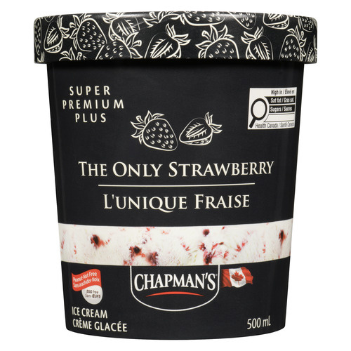 Buy Chapman's Super Premium Plus Ice Cream The Only Strawberry 500