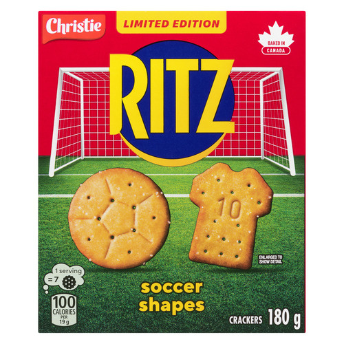 Buy Christie Ritz Crackers Soccer Shapes 180 g | Thrifty Foods