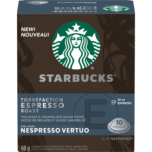 Buy Starbucks Specialty Coffee Pods Nespresso Espresso Roast 10