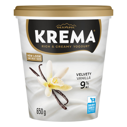 Buy Olympic 9% Krema Yogurt Vanilla 650 g | Safeway Canada