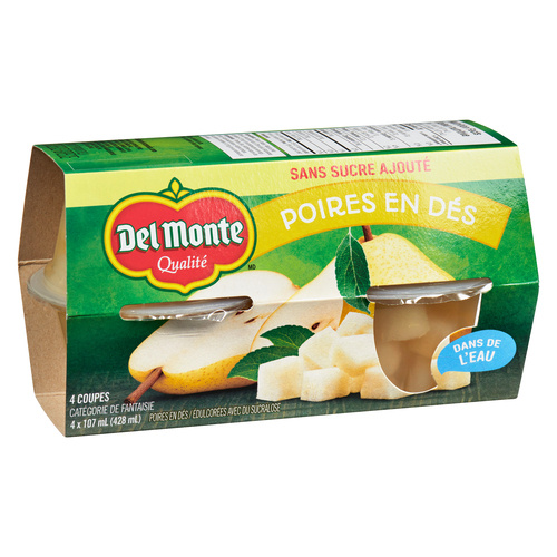 Buy Del Monte Peach Chunks In Peach Puree 4 x 90 ml | IGA
