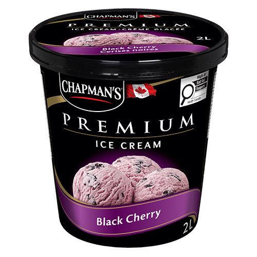Buy Chapman's Premium Ice Cream Black Cherry 2 L | Foodland