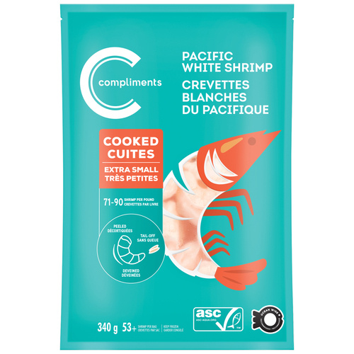 shrimpさん専用です！ Buy Compliments Frozen Pacific White Shrimp Cooked Peeled Deveined