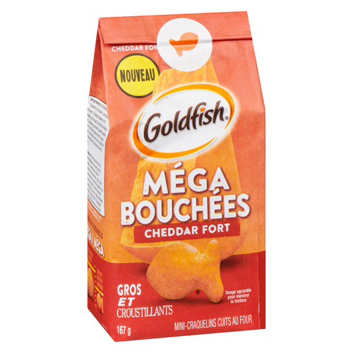 Buy Pepperidge Farm Goldfish Crackers Mega Bites Sharp