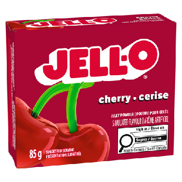 Buy Jell-O Jelly Powder Cherry 85 g | Foodland