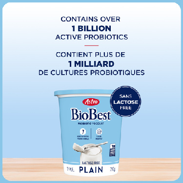 Buy Astro BioBest Lactose-Free 1% Probiotic Yogurt Plain 750 g