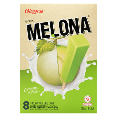 Buy Binggrae Melona Frozen Dessert Bars Melon 560 ml | Sobeys Inc.
