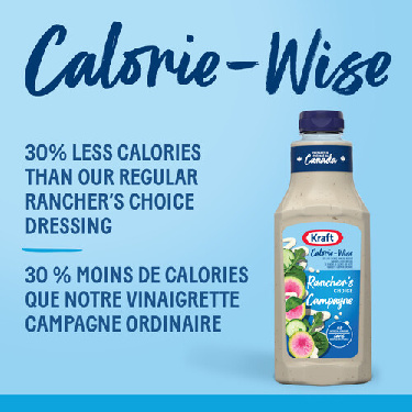 Buy Kraft Calorie Wise Dressing Rancher's Choice 425 ml | FreshCo