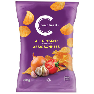 Buy Compliments Potato Chips All Dressed 200 g | Sobeys Inc.