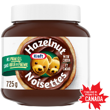 Buy Kraft Spread Hazelnut With Cocoa 725 g | FreshCo