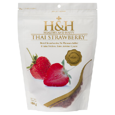 Buy H&H Healthy & Happy Dry Fruit Thai Strawberry 180 g