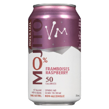 Buy Vmaltee Non Alcoholic Mocktail Mojito Raspberry 355 ml (can) | IGA