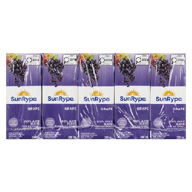 Buy SunRype Juice Grape Boxes 5 x 200 ml | Safeway Canada