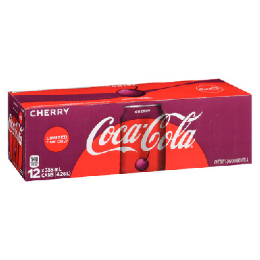 Buy Coca-Cola Cherry 12 x 355 ml (cans) | FreshCo